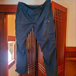 Eddie Bauer Guide Pro Alpine pants, men's XL, black